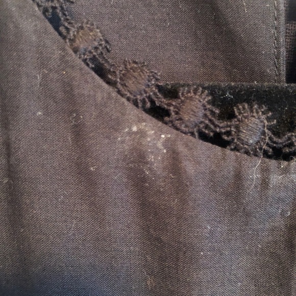 See by Chloe Swiss dot black midi dress size 34 - Picture 5 of 5